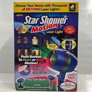 Star Shimmer Motion Laser Light (Holiday Light)
